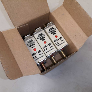 Kahvasulake - gG DIN 000-koko 4A 690V - ABB