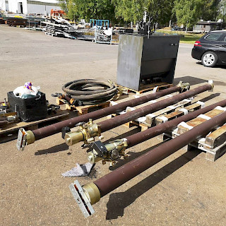 GMV hydrauliyksikkö Type 3010 ja 4kpl GMV EC 90-2 hydraulisylinteriä