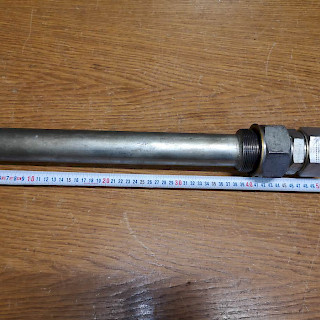 Hydrauliikan poistoputki halkaisija 45 mm