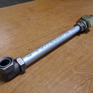 Takaiskuventtiili putkella 22 / 104 Bar DN 46mm