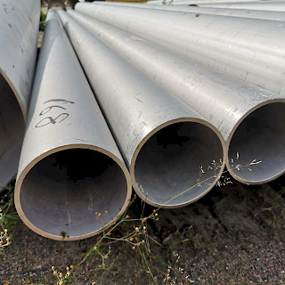Ruostumaton ss304 putki 168 x 7,1 mm